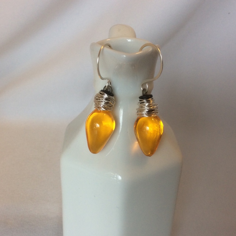 Christmas Bulb Earrings